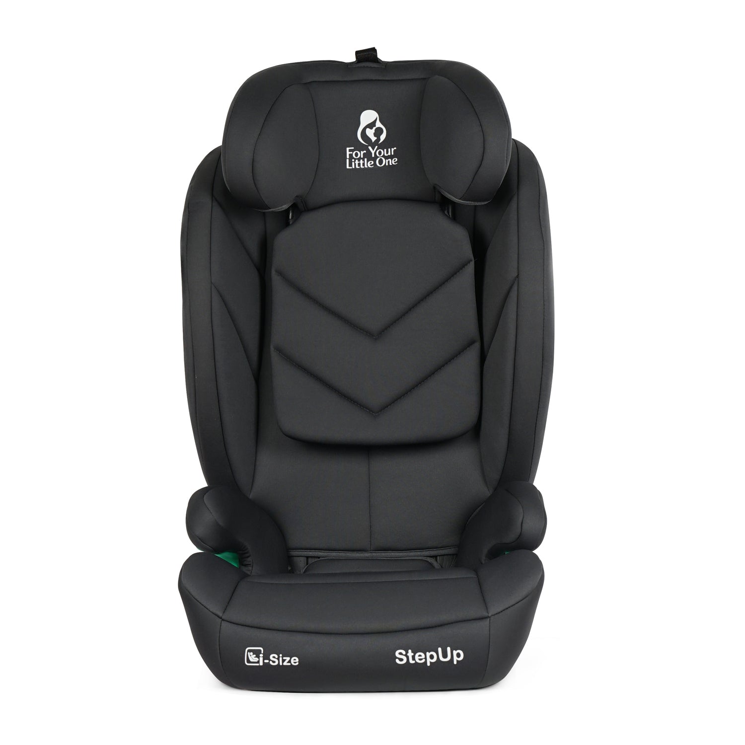 For Your Little One Stepup I-Size Isofix 2/3 Car Seat Booster Seat - Slate Mist (4-12 Years) - 4 - 12 Years
