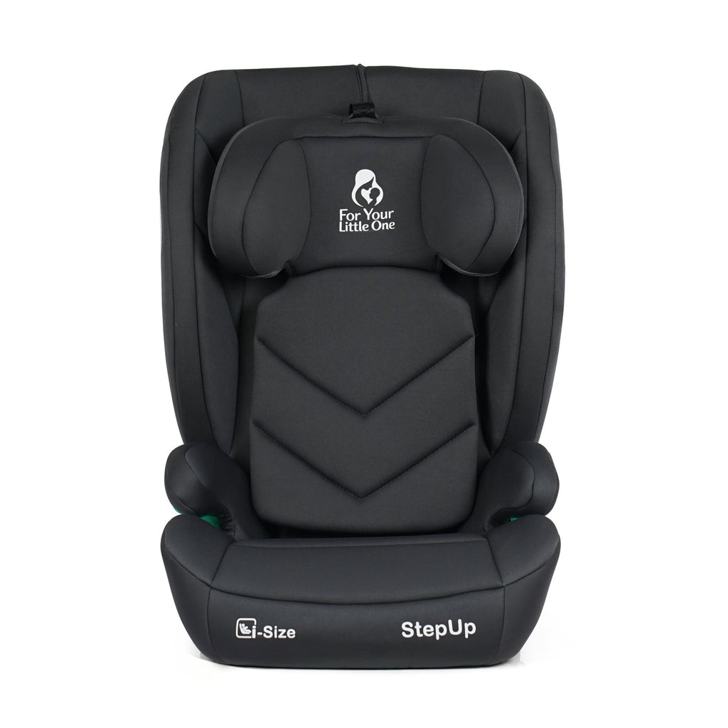 For Your Little One Stepup I-Size Isofix 2/3 Car Seat Booster Seat - Slate Mist (4-12 Years) - 4 - 12 Years