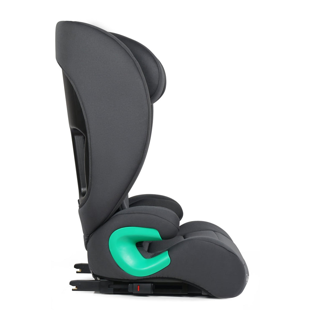 For Your Little One Stepup I-Size Isofix 2/3 Car Seat Booster Seat - Slate Mist (4-12 Years) - 4 - 12 Years
