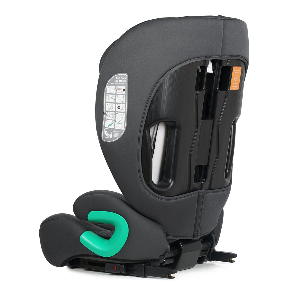 For Your Little One Stepup I-Size Isofix 2/3 Car Seat Booster Seat - Slate Mist (4-12 Years) - 4 - 12 Years