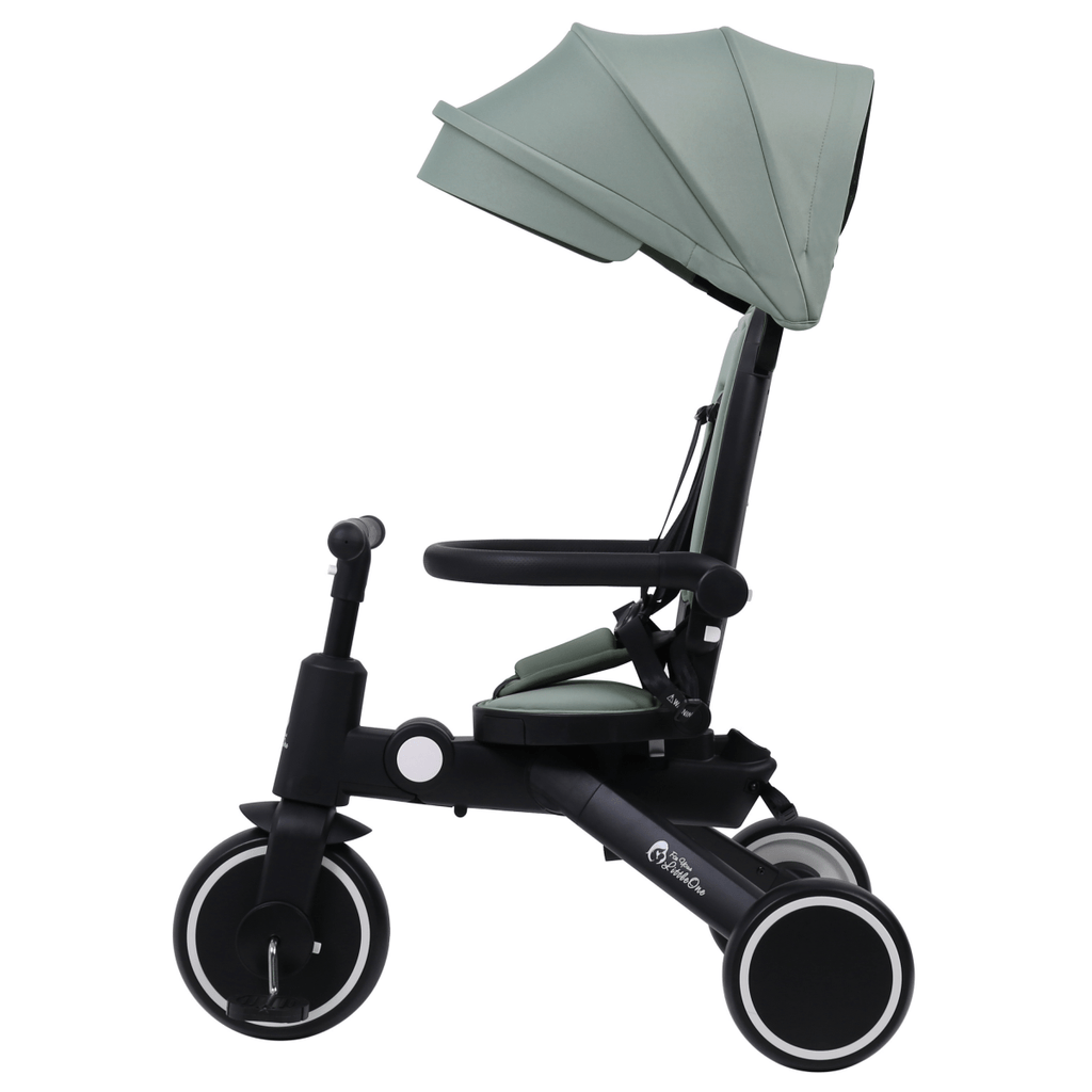 Foryourlittleone Xplor 6 in 1 Foldable Trike - Green (10m-4y)