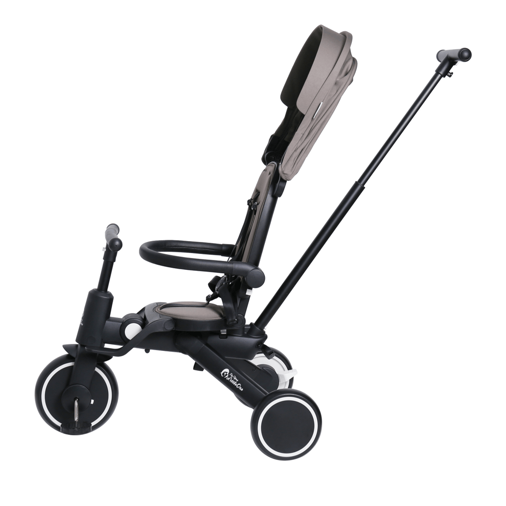 Foryourlittleone Xplor 6 in 1 Foldable Trike - Grey Olive (10m-4y)