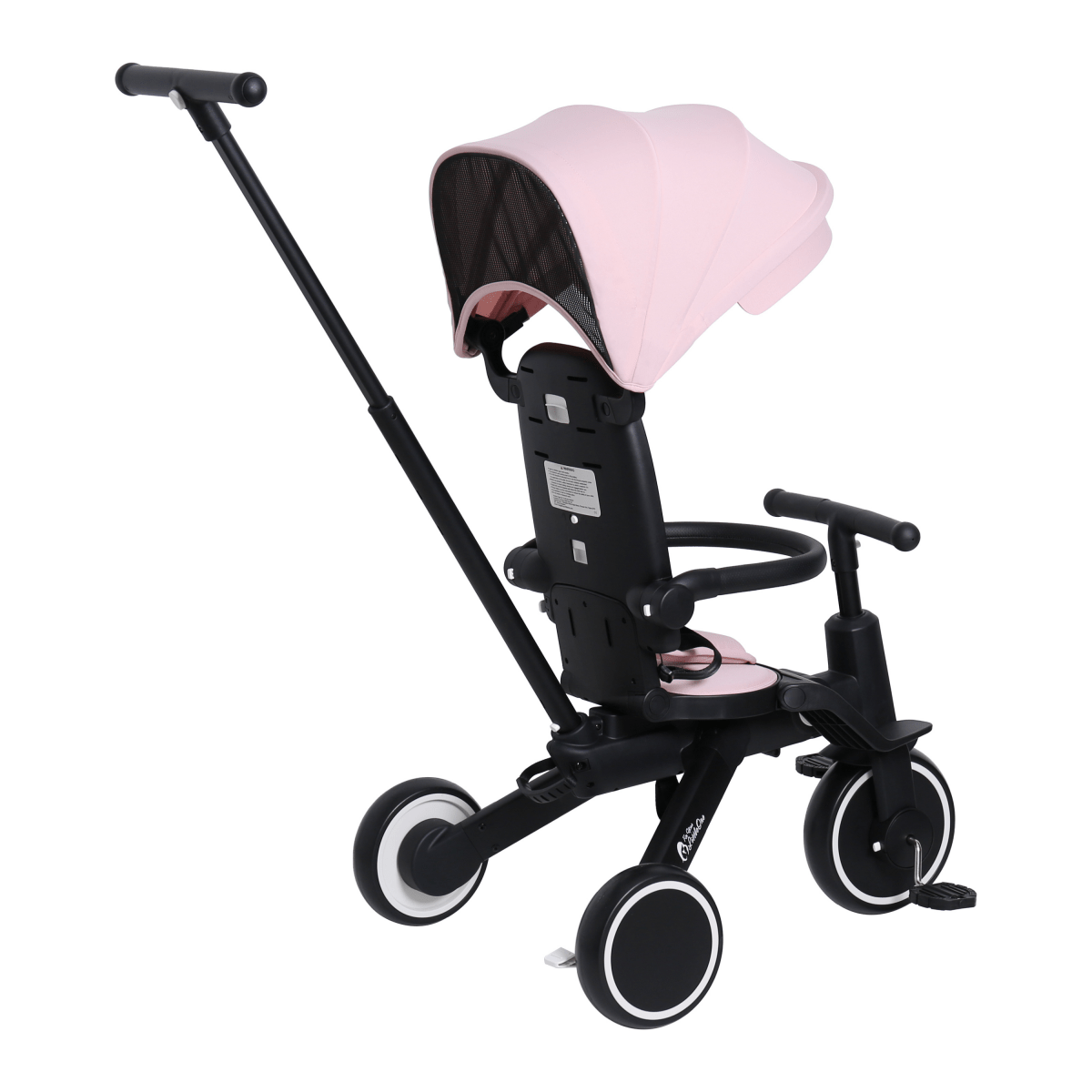 Foryourlittleone Xplor 6 in 1 Foldable Trike - Pastel Pink (10m-4y)