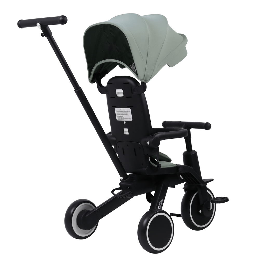 Foryourlittleone Xplor Plus 6 in 1 Foldable Trike - Green (10m-4y)
