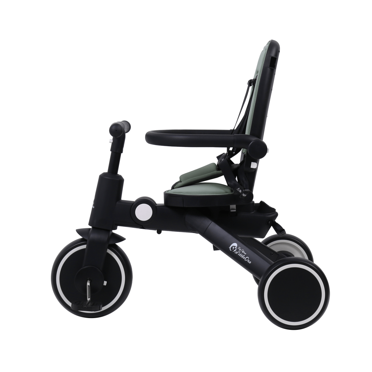 Foryourlittleone Xplor Ultimate 6 in 1 Foldable Trike - Green (10m-4y) - Trikes