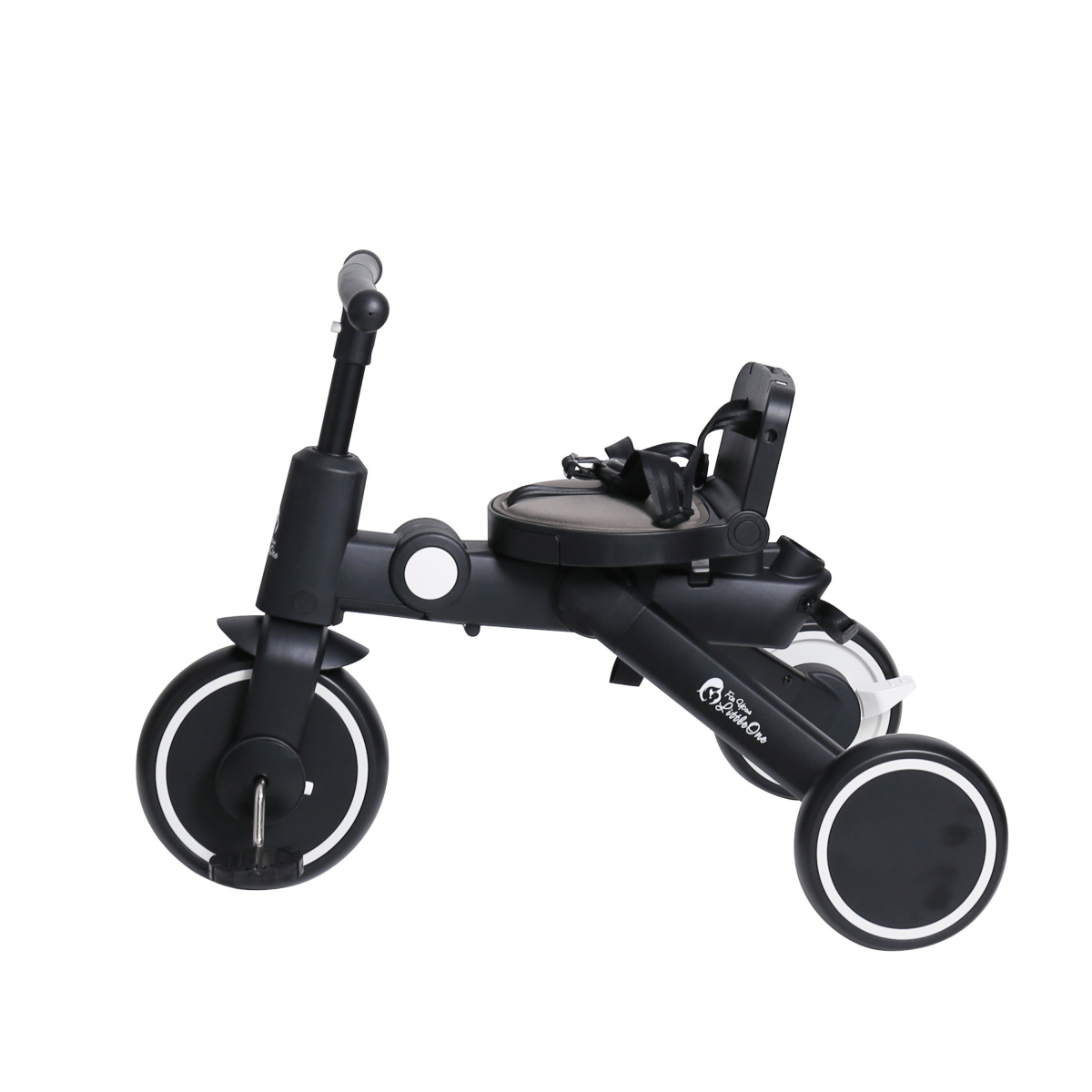 Foryourlittleone Xplor Plus 6 in 1 Foldable Trike - Grey Olive (10m-4y)