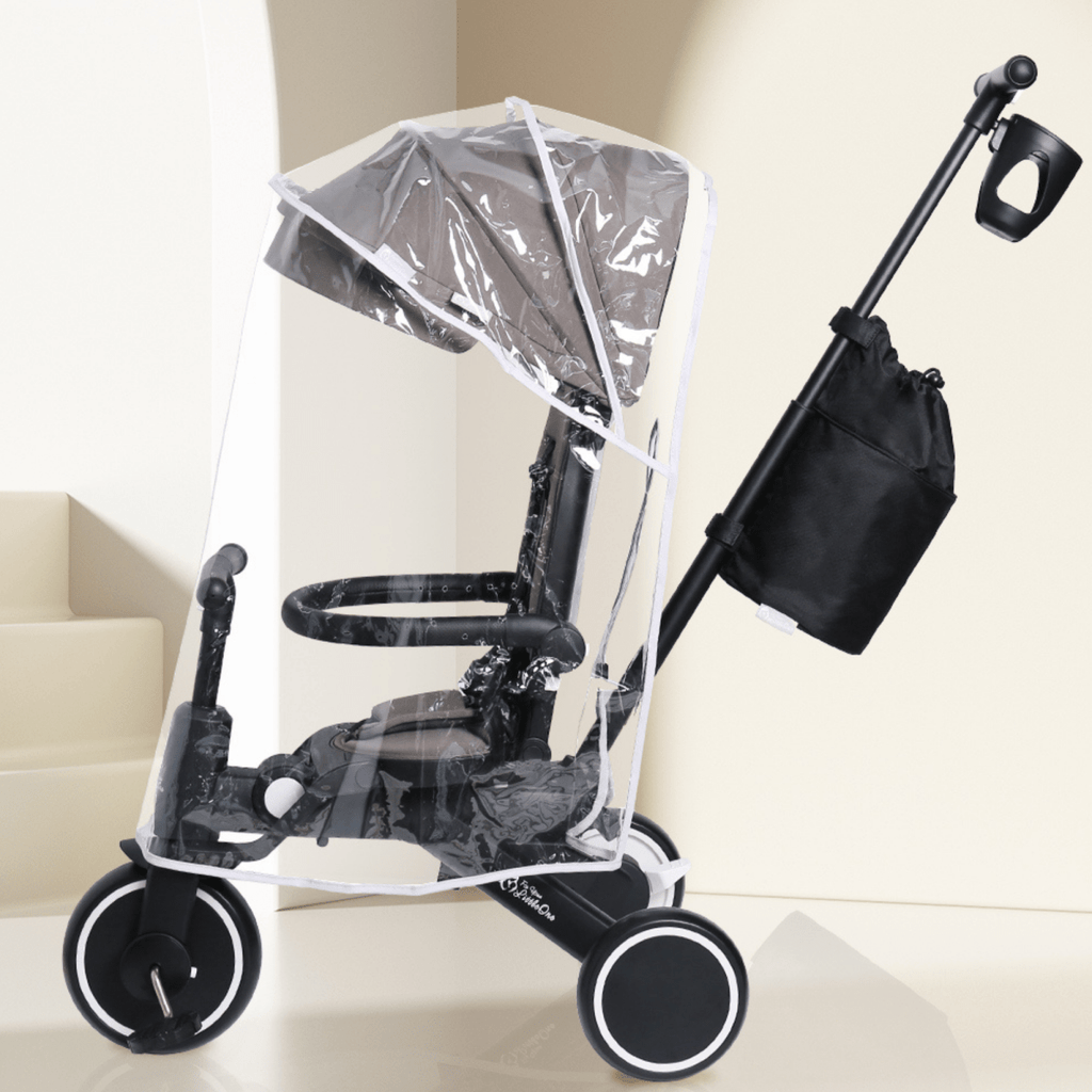 Foryourlittleone Xplor Ultimate 6 in 1 Foldable Trike - Pastel Pink (10m-4y)