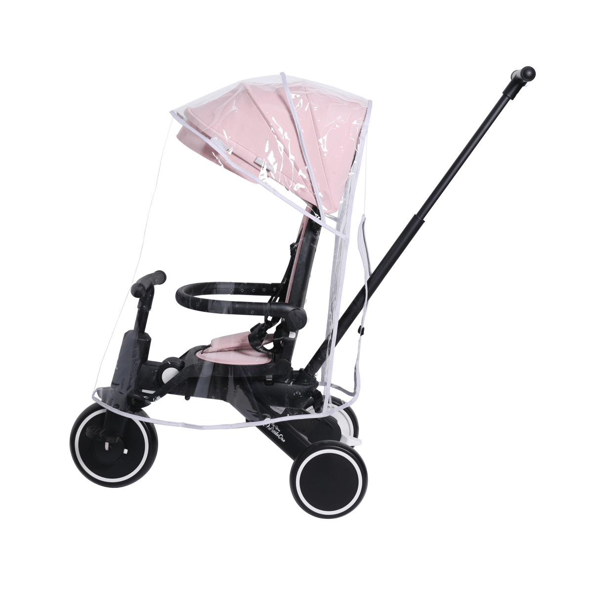 Foryourlittleone Xplor Ultimate 6 in 1 Foldable Trike - Pastel Pink (10m-4y)