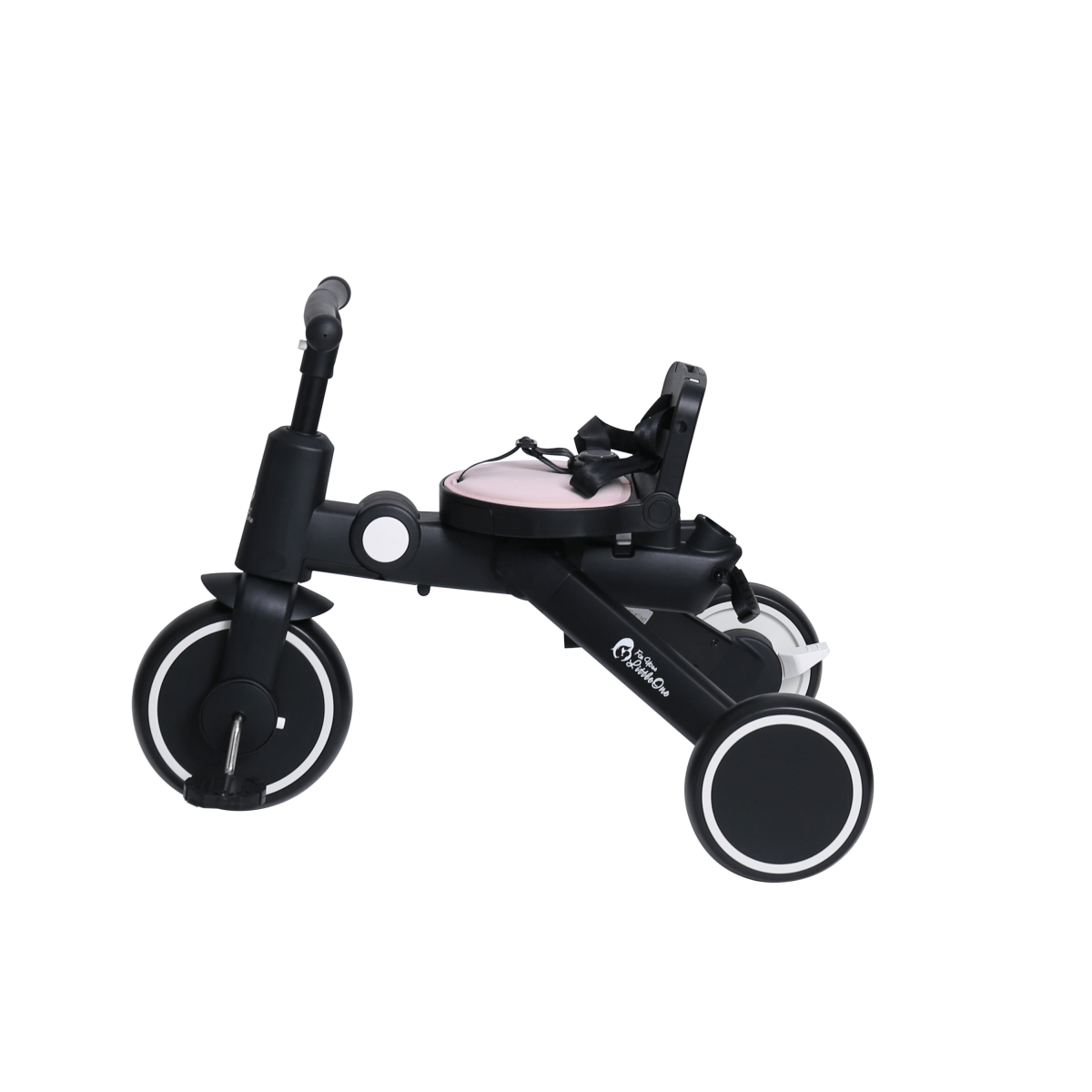 Foryourlittleone Xplor Ultimate 6 in 1 Foldable Trike - Pastel Pink (10m-4y)