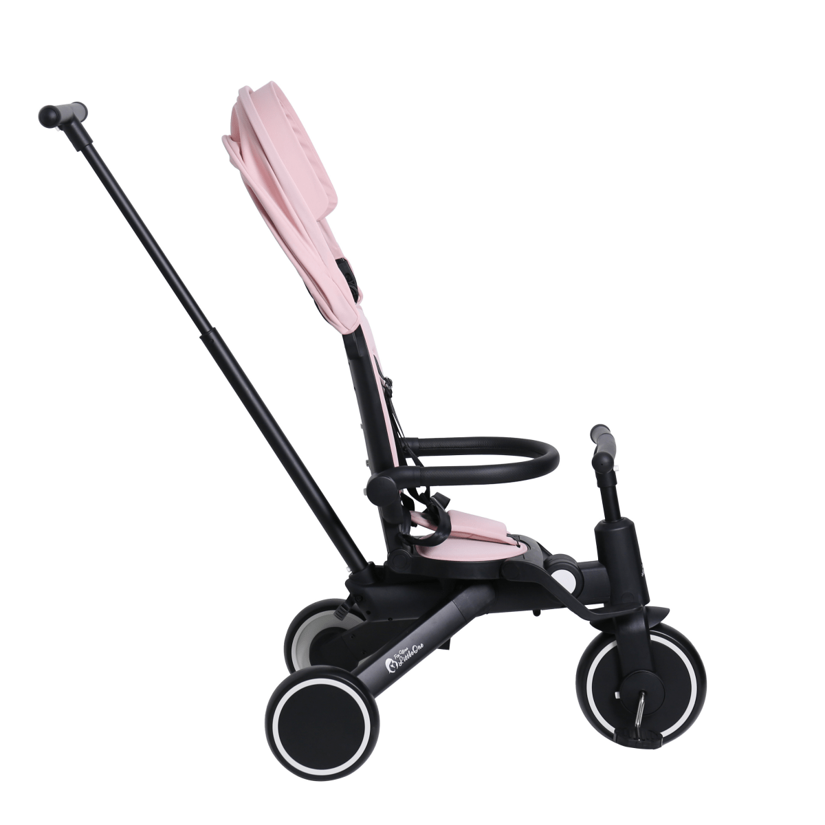 Foryourlittleone Xplor Plus 6 in 1 Foldable Trike - Pastel Pink (10m-4y)