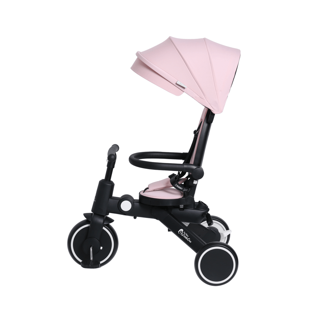 Foryourlittleone Xplor Ultimate 6 in 1 Foldable Trike - Pastel Pink (10m-4y)