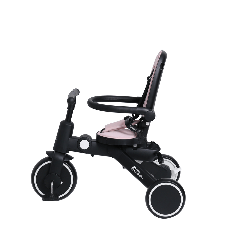 Foryourlittleone Xplor Plus 6 in 1 Foldable Trike - Pastel Pink (10m-4y)