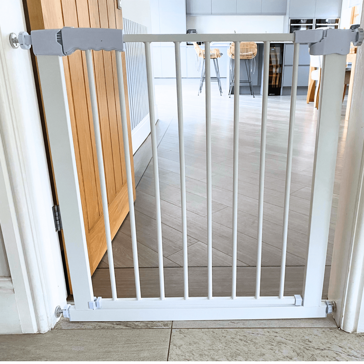 FYLO Baby Safety Stair Gate Pressure Fit 75-83cm - Clearance "Grade A Return"-0