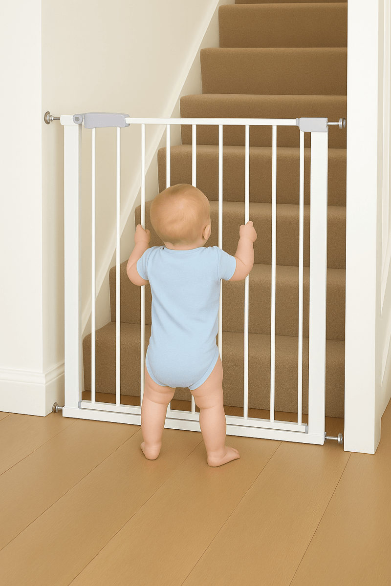 2x FYLO Baby Safety Stair Gate Pressure Fit  Extra Wide-1