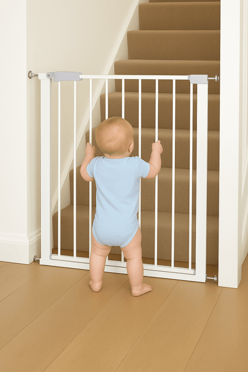 2x FYLO Baby Safety Stair Gate Pressure Fit  Extra Wide-1