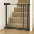FYLO Baby Safety Stair Gate Pressure Fit Extra Wide - Grey - 75-86cm - Stair gate
