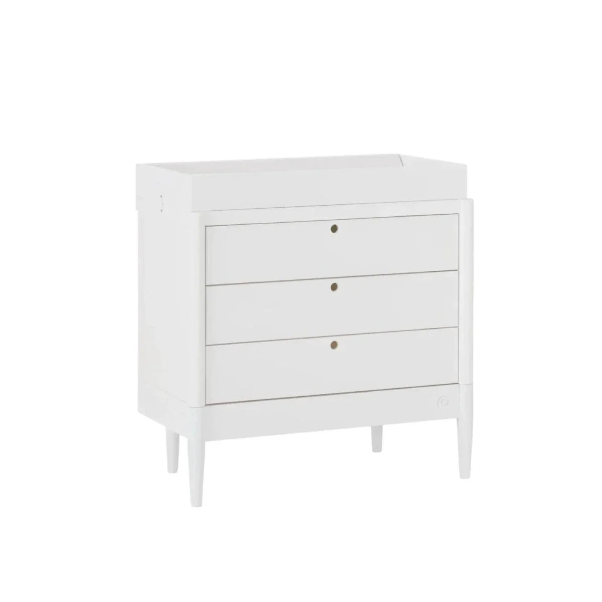 Gaia Baby Eos Dresser - All White - All White - Chests of Drawers