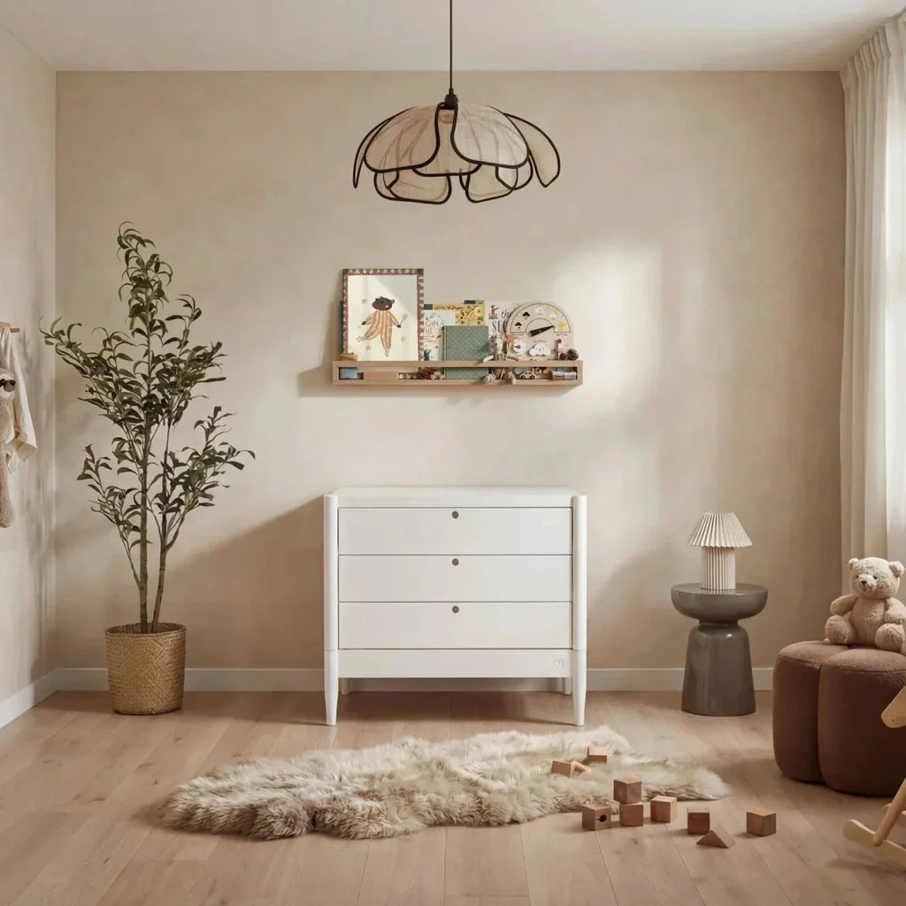 Gaia Baby Eos Dresser - All White - All White - Chests of Drawers