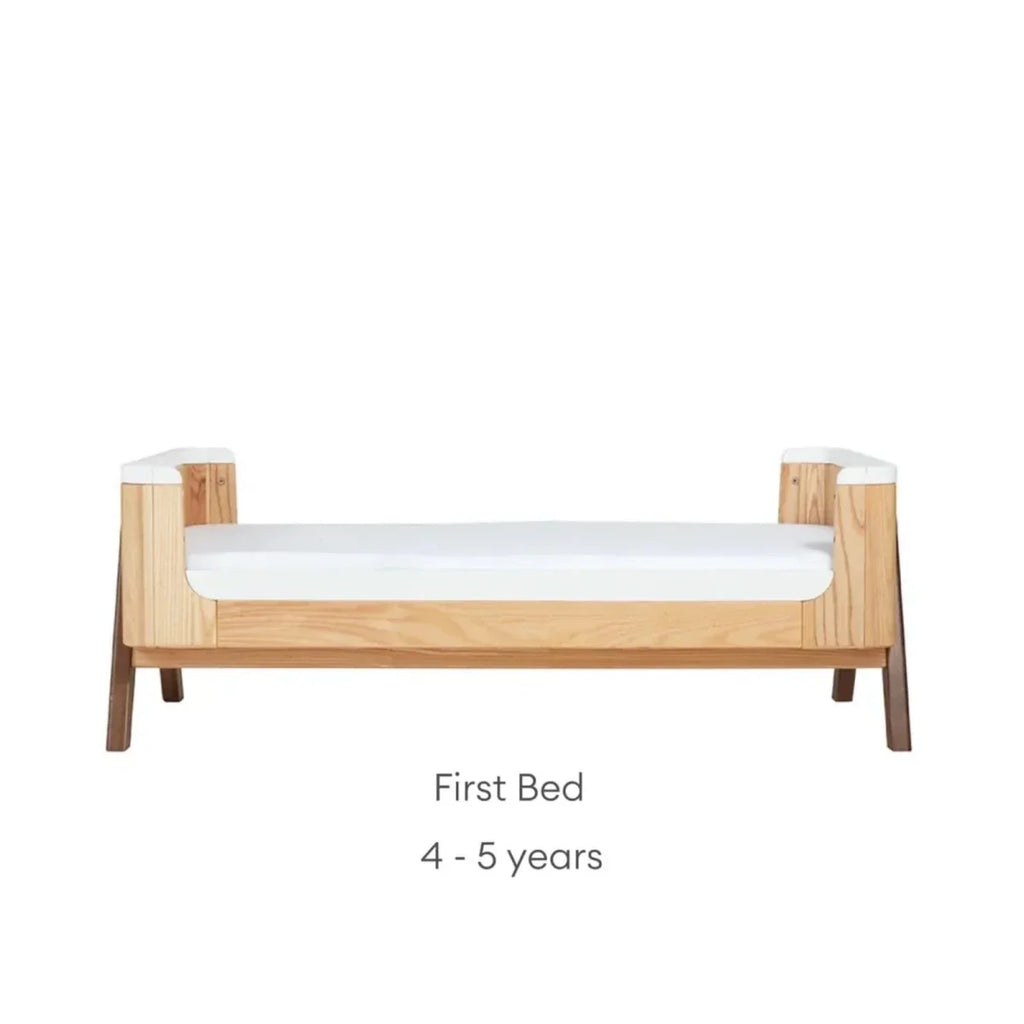 Gaia Baby Hera 2 Piece Room Set - Natural/Walnut - Natural/Walnut - 2 Piece Furniture Sets