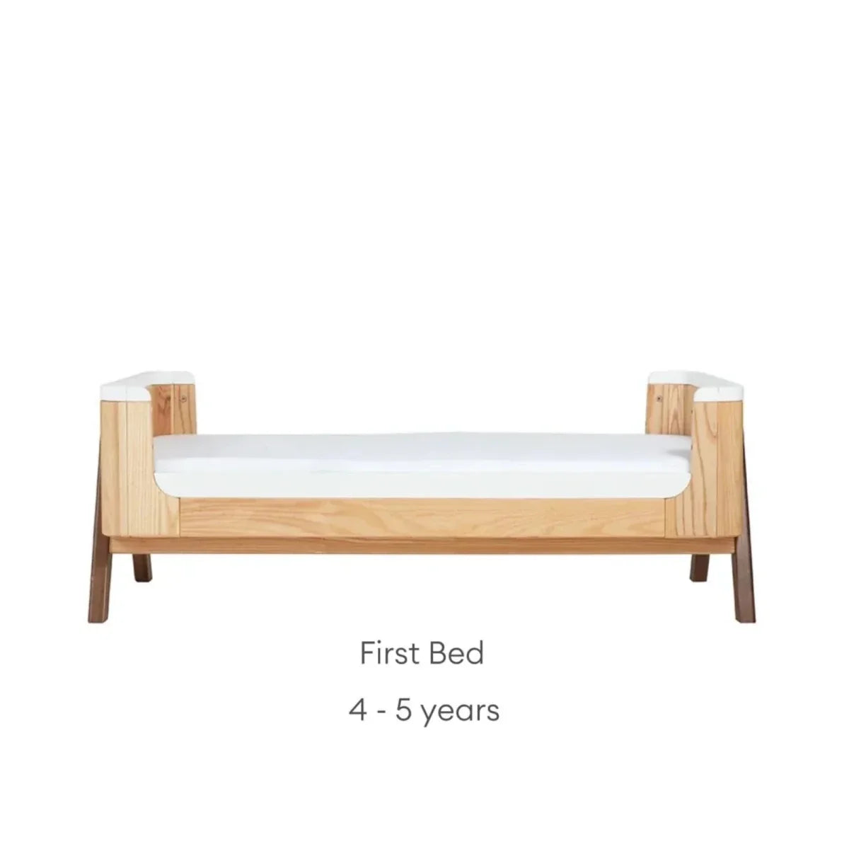Gaia Baby Hera 2 Piece Room Set - Natural/Walnut - Natural/Walnut - 2 Piece Furniture Sets