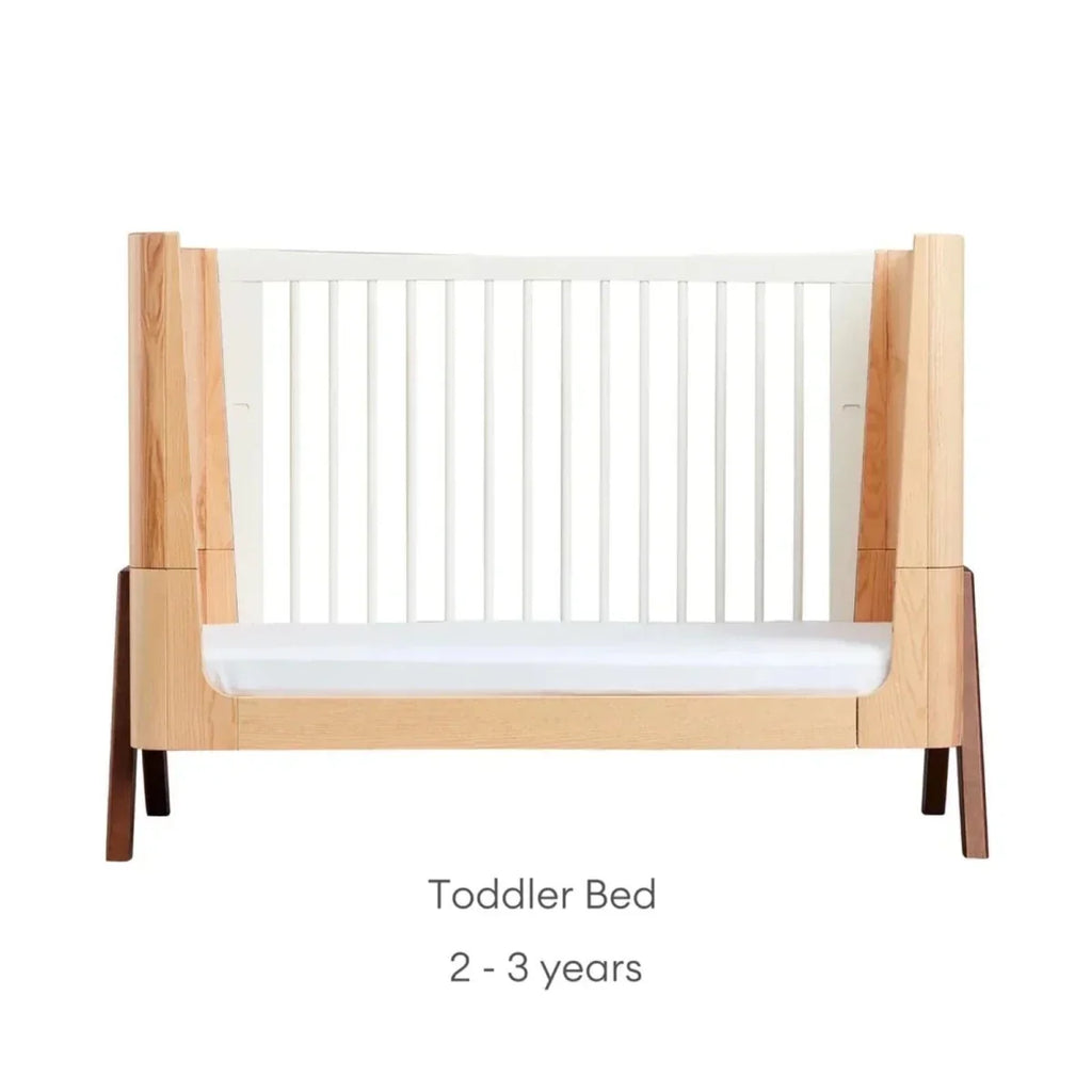 Gaia Baby Hera 2 Piece Room Set - Natural/Walnut - Natural/Walnut - 2 Piece Furniture Sets