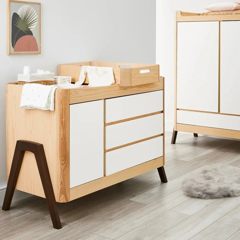 Gaia Baby Hera Changing Station - Natural - Natural - Changing Tables