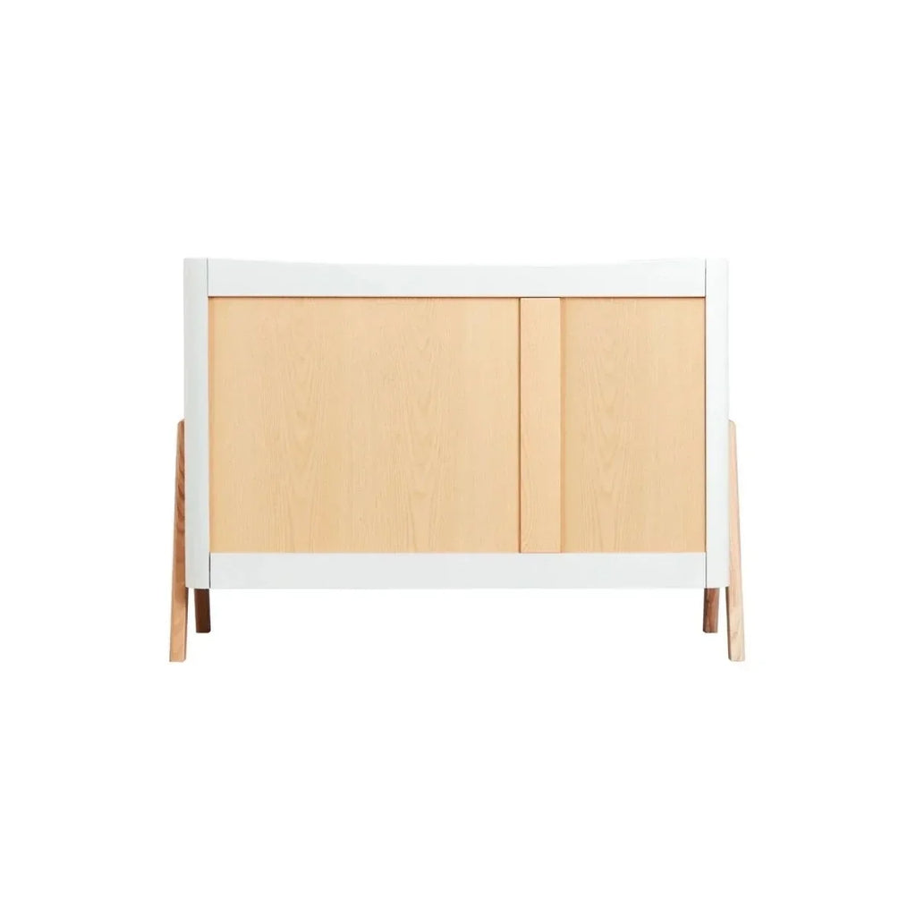 Gaia Baby Hera Dresser - Scandi White/Natural - Scandi White/Natural - Chests of Drawers