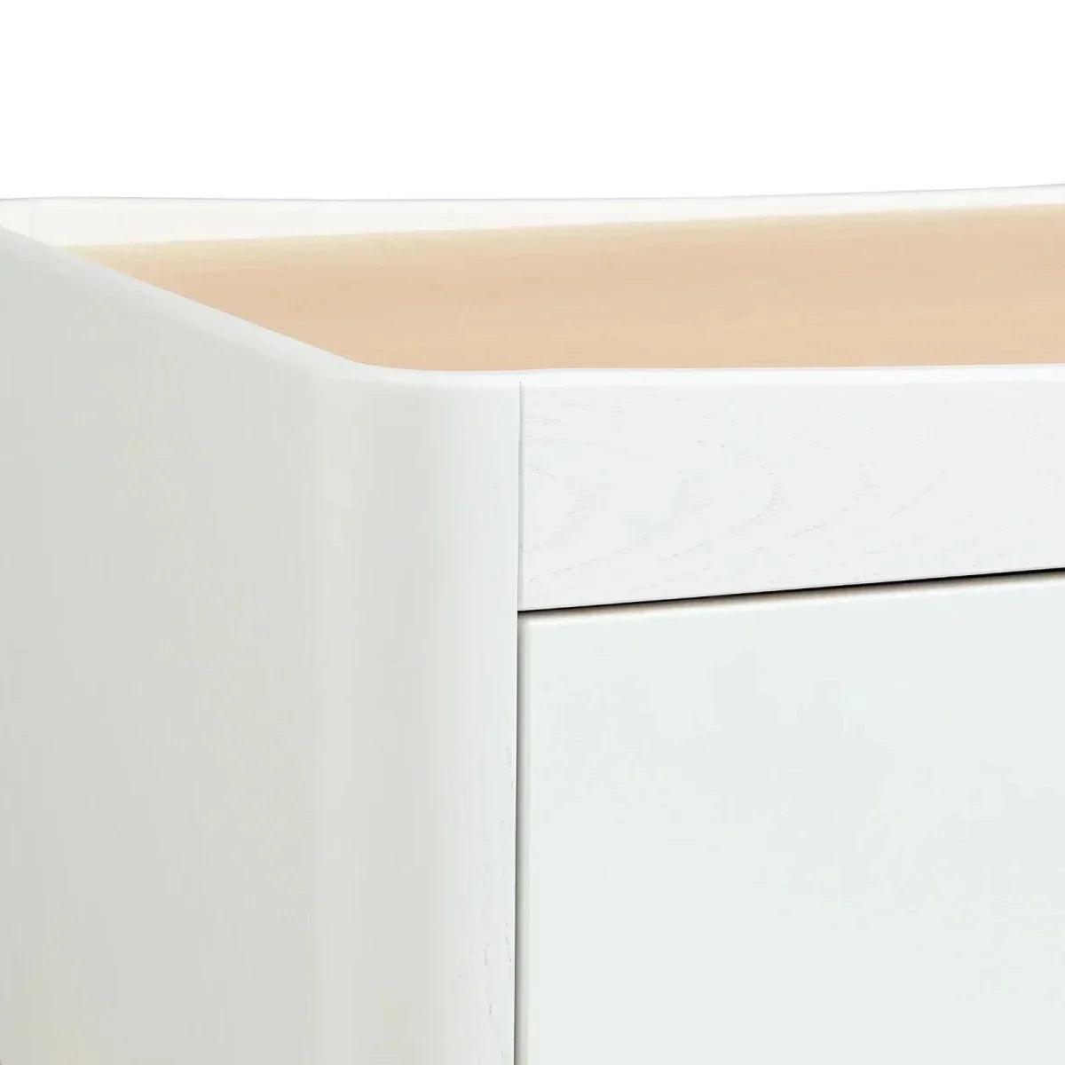 Gaia Baby Hera Dresser - Scandi White/Natural - Scandi White/Natural - Chests of Drawers