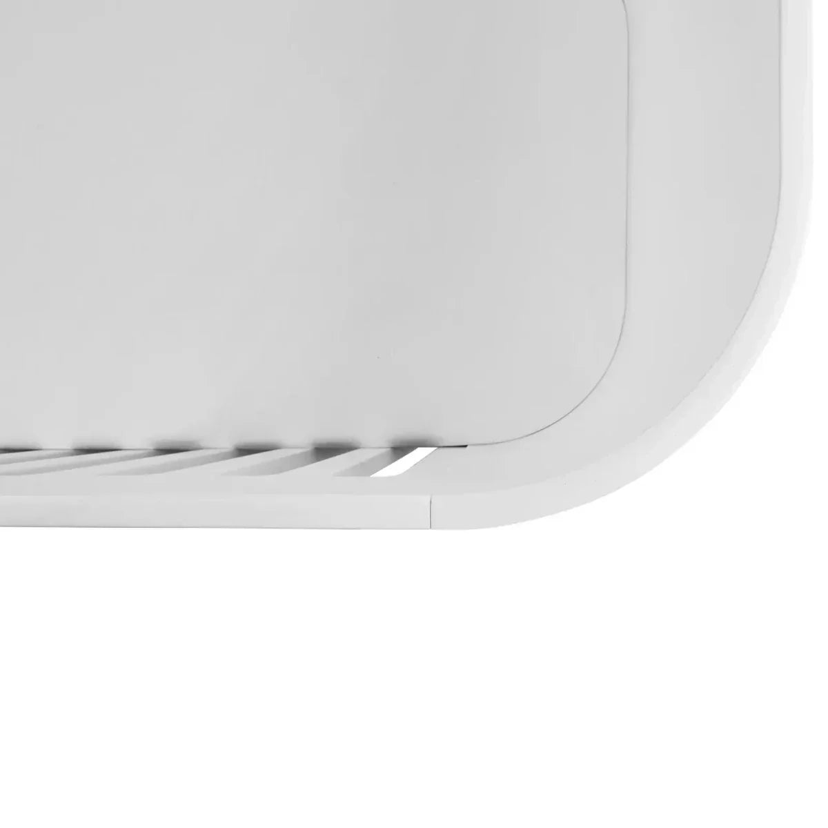 Gaia Baby Serena Mini Cot Bed - White/Walnut - White/Walnut - Convertible Baby Cots