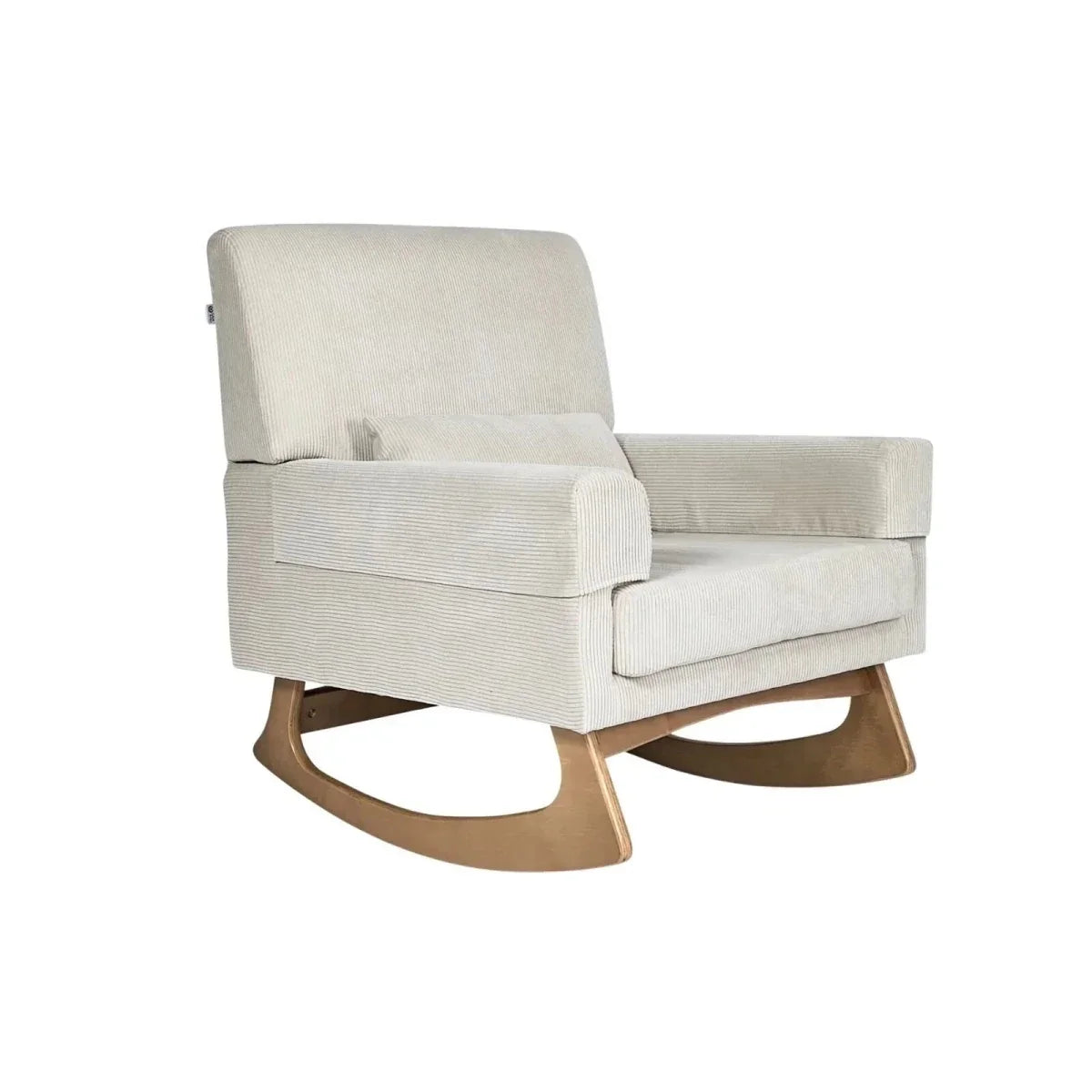 Gaia Baby Serena Rocking & Nursing Chair - Ecru Corduroy - Ecru Corduroy - Nursery Chair