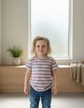 Chloe Rainbow Cotton T-Shirt Top | Baby Child Toddler-0