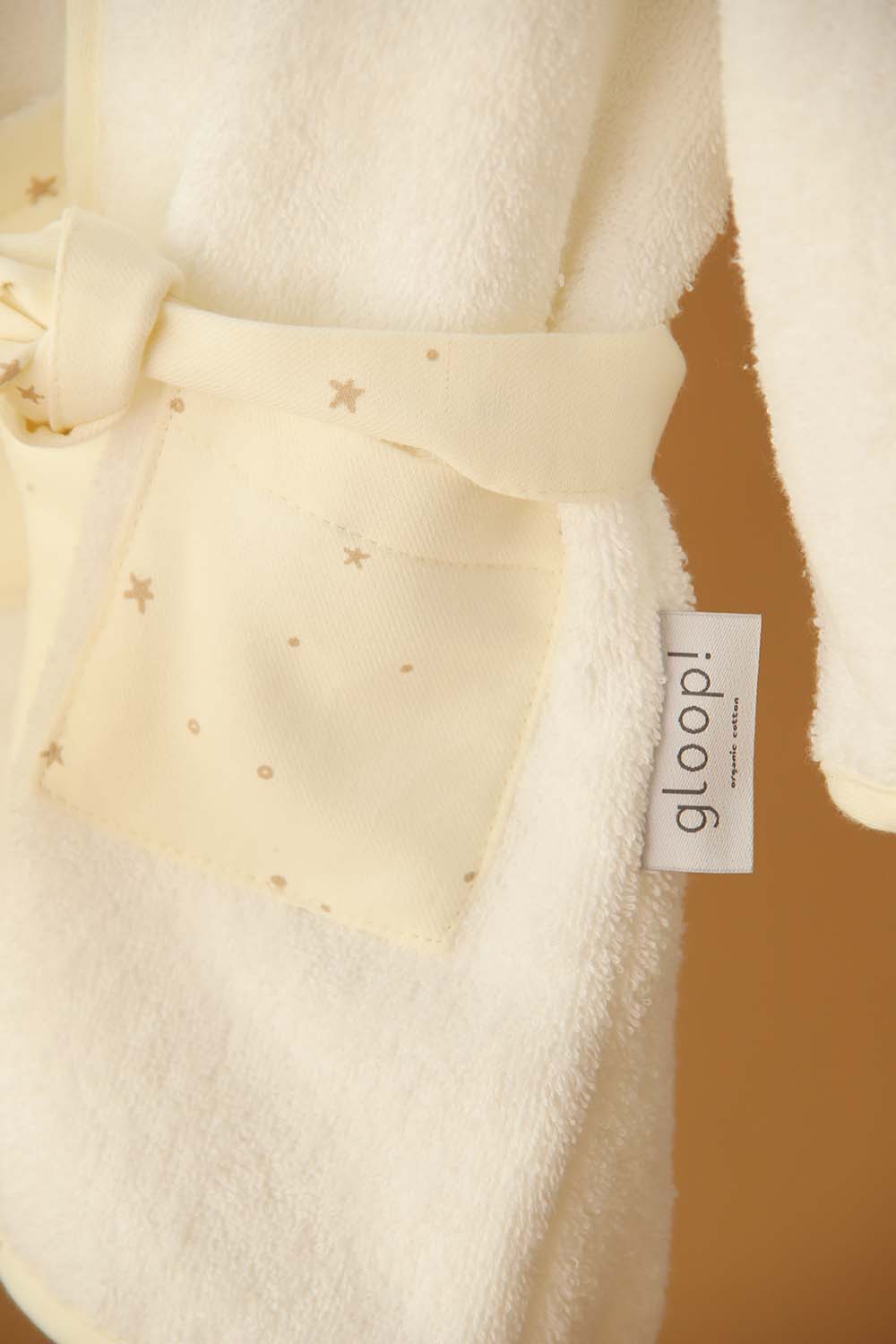 Gloop Organic Cotton Bath Robe 0-12 Months – Magic Sky - Towel / Robe