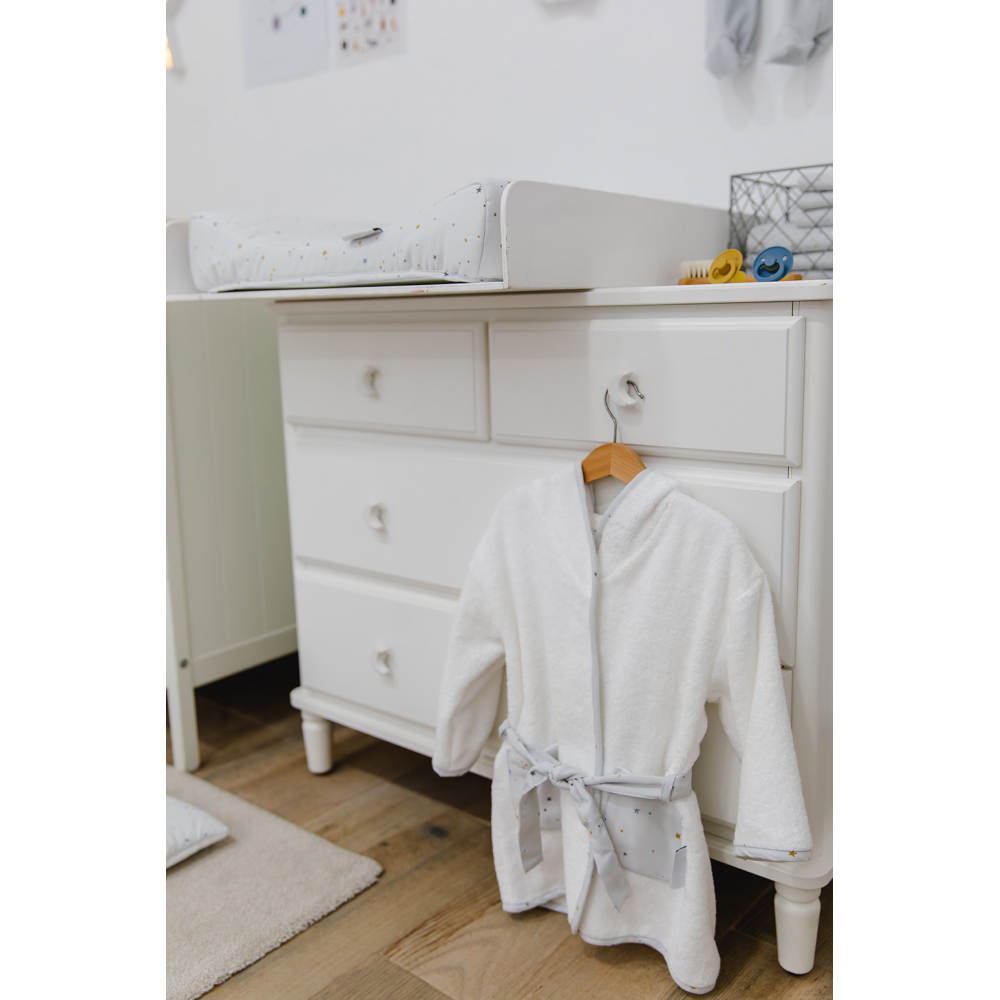 Gloop Organic Cotton Bath Robe 0-12 Months – Magic Sky - Towel / Robe