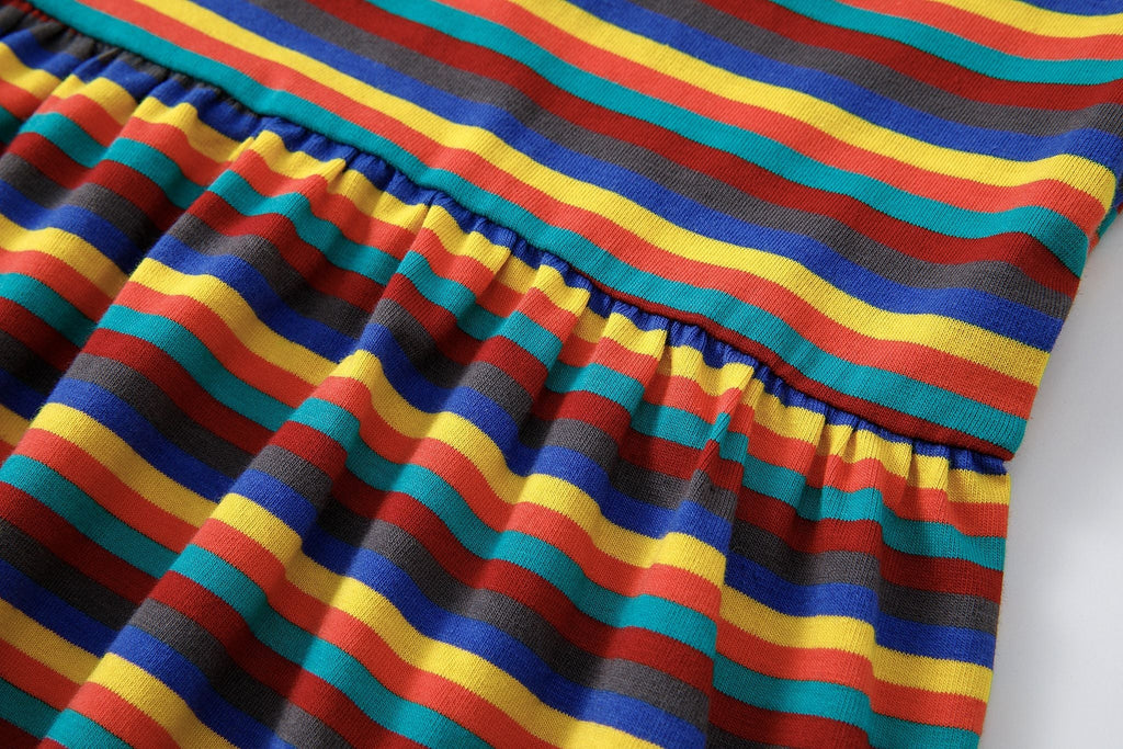 Hazel Rainbow Super Soft Cotton Baby Child Dress