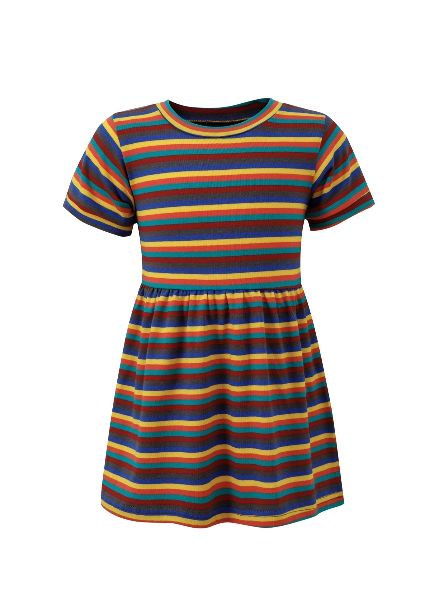 Hazel Rainbow Super Soft Cotton Baby Child Dress - Apparel & Accessories
