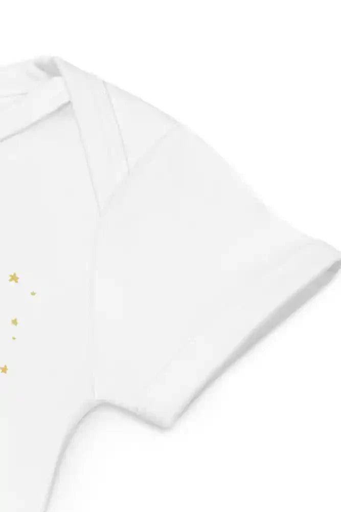 Hello World Bodysuit White 100% Cotton - Bodysuits