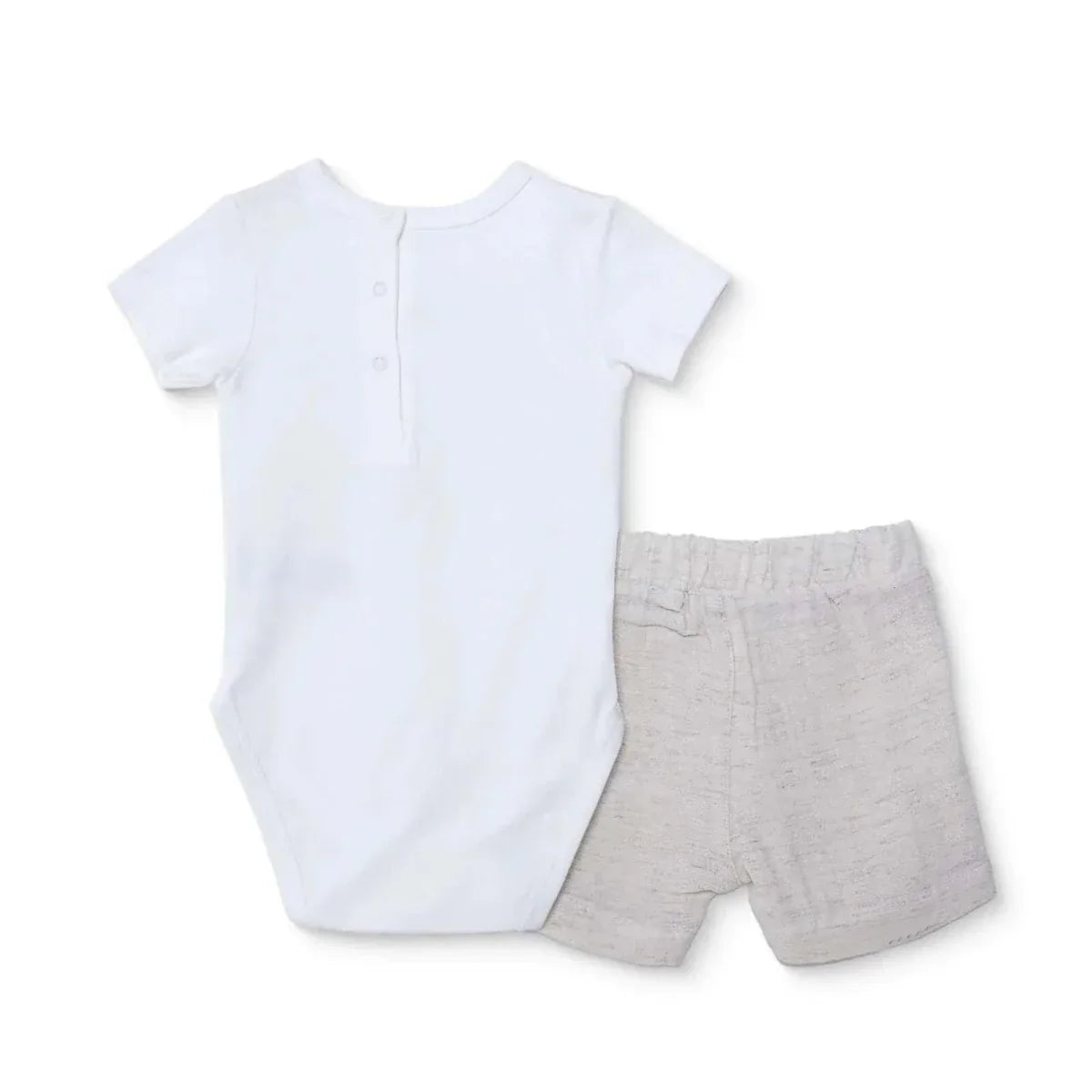 HelloBaby Boys Ceremony Muslin Outfit - Beige - Newborn Occasion Wear