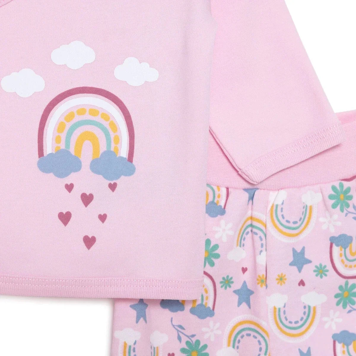 HelloBaby Girl 5 Piece Newborn Set - Light Pink - Light Pink / Newborn - Newborn Hospital Packs