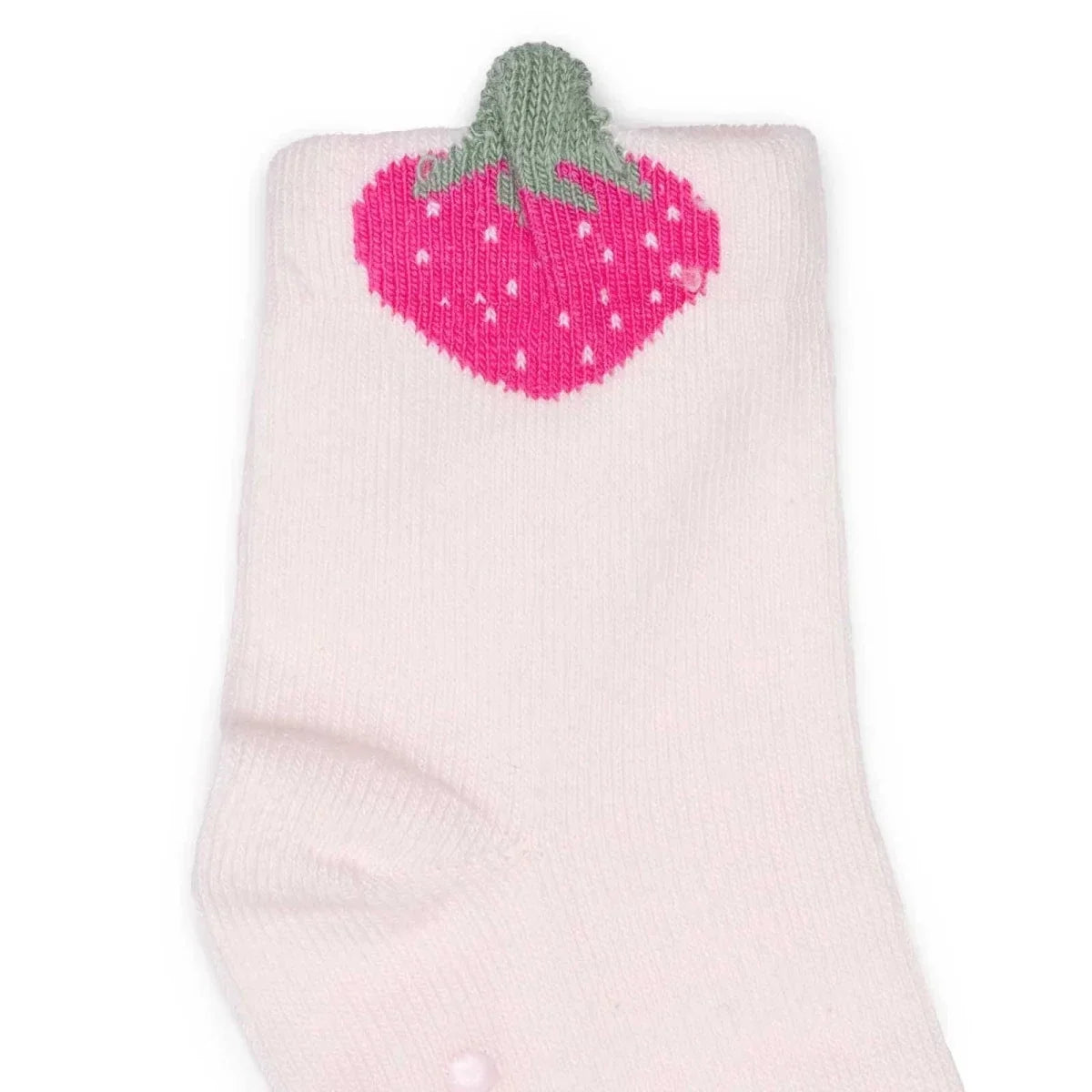 HelloBaby Girls Pack of 3 Non-Slip Socks Animal Print Cotton Rich - Red - Baby Ankle Socks