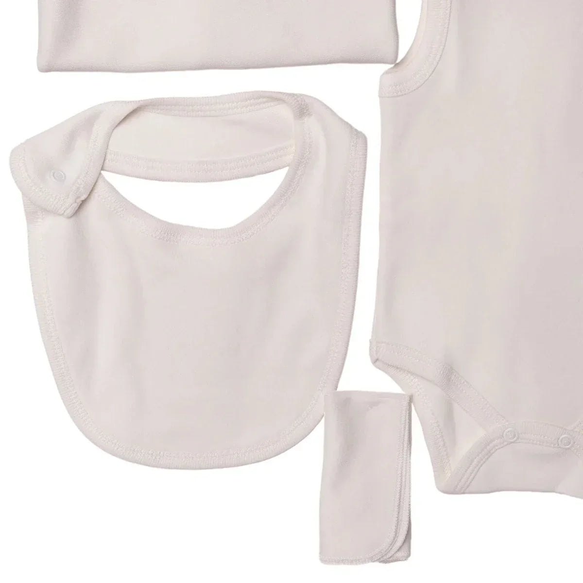 HelloBaby Newborn 10-Piece Newborn Hospital Set - Ecru - Ecru / Newborn - Newborn Hospital Packs