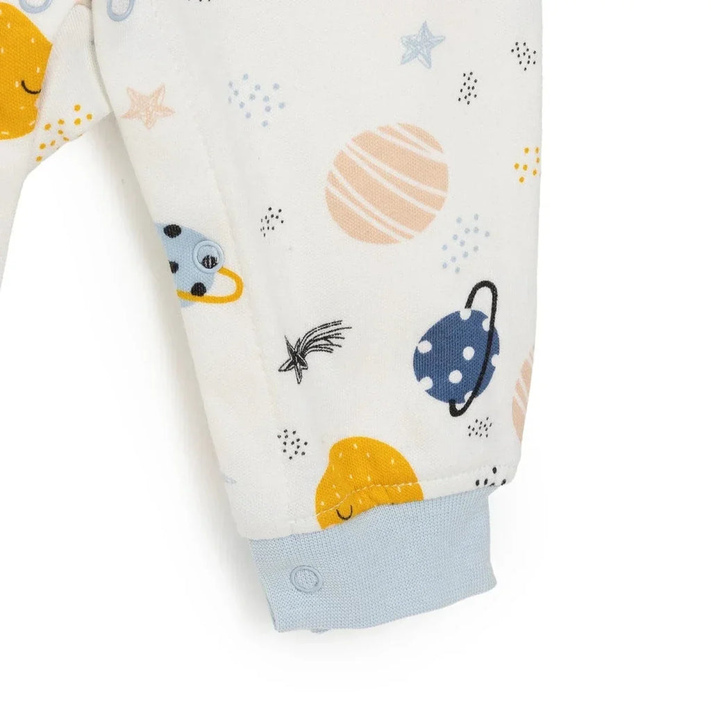 HelloBaby Newborn Boy Jumpsuit - Ecru - Baby Sleeping Bags & Sleepsuits