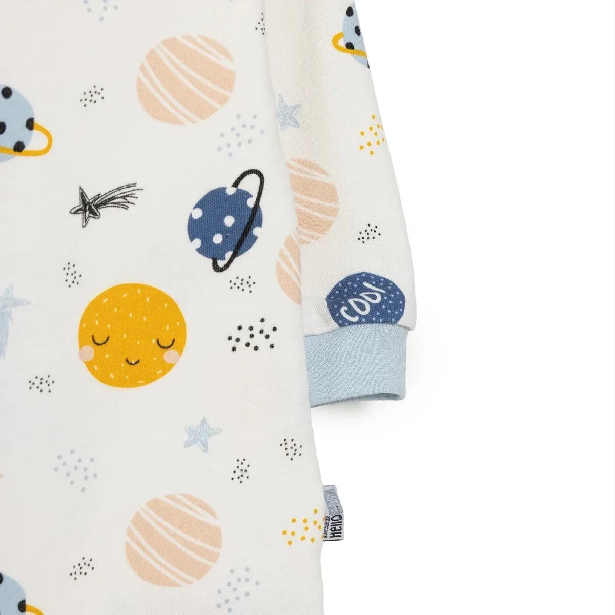 HelloBaby Newborn Boy Jumpsuit - Ecru - Baby Sleeping Bags & Sleepsuits