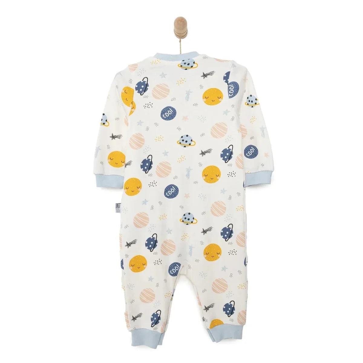 HelloBaby Newborn Boy Jumpsuit - Ecru - Baby Sleeping Bags & Sleepsuits