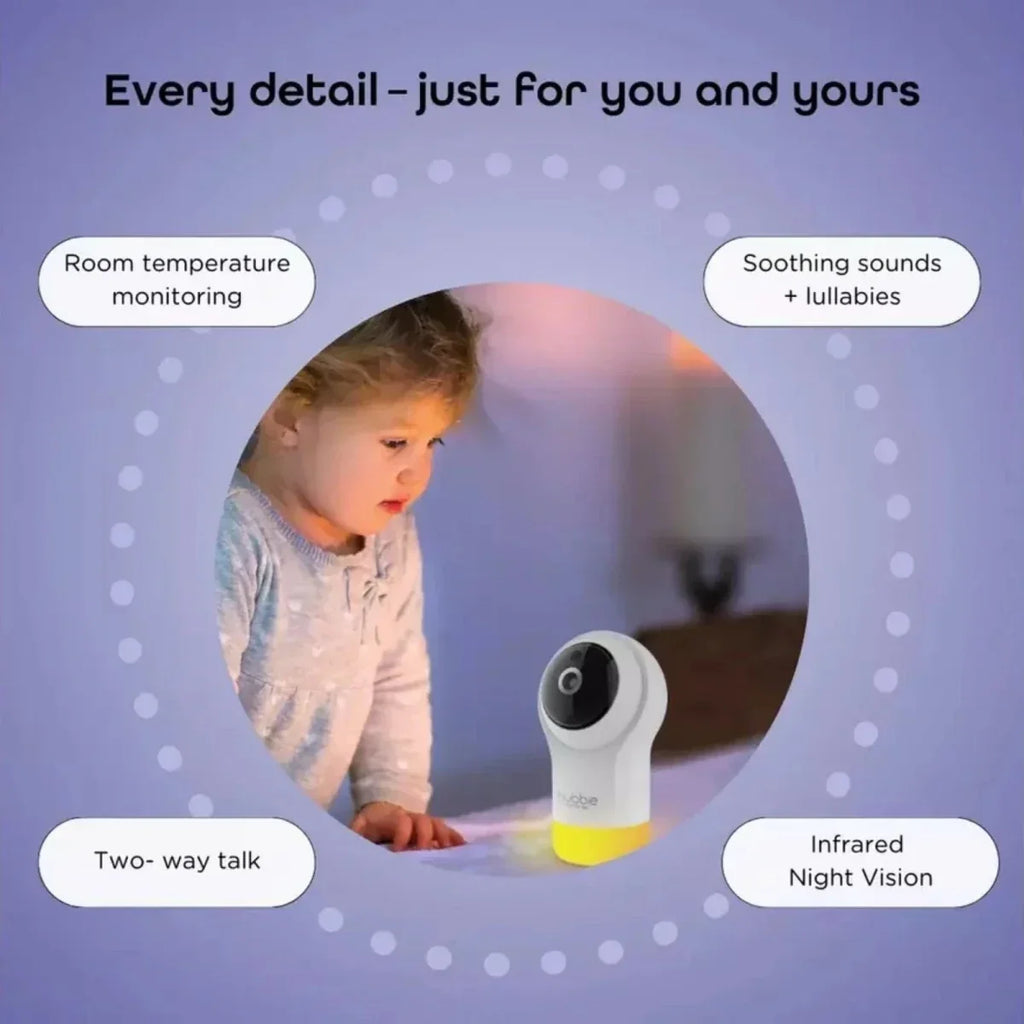 Hubble Nursery Pal Glow Smart Camera - Video Baby Monitors