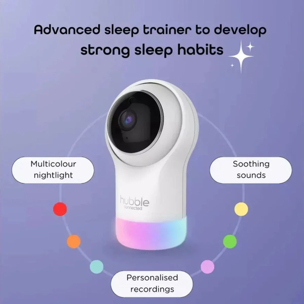 Hubble Nursery Pal Glow Smart Camera - Video Baby Monitors