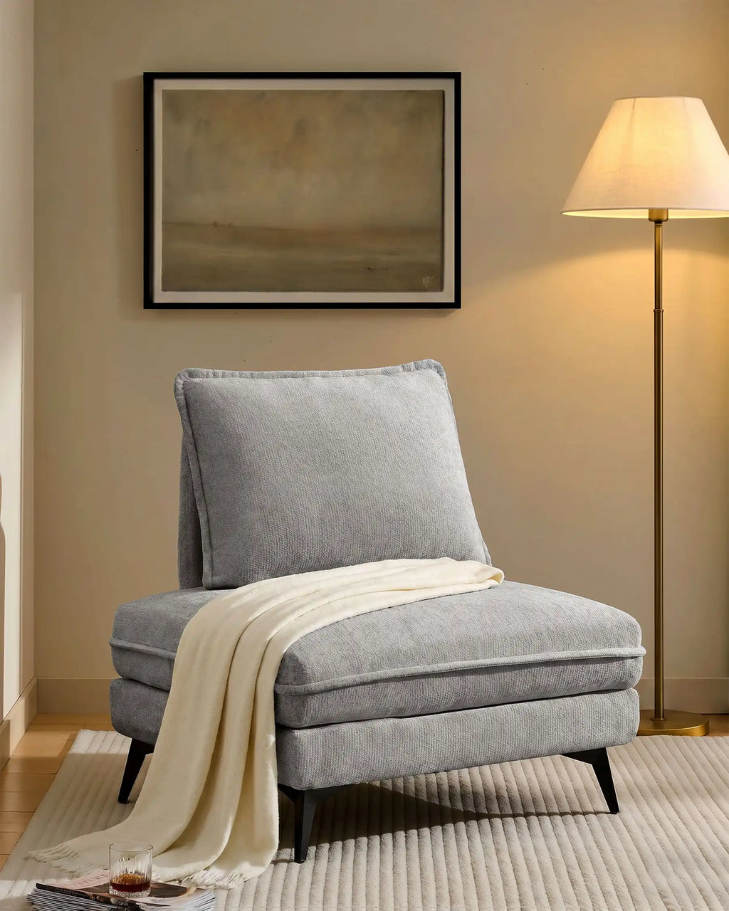 Hudson Grey Modular Sofa-0