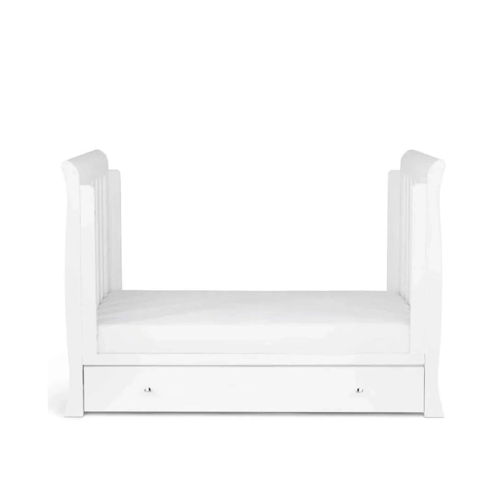 Ickle Bubba Snowdon 4 in 1 Mini 2 Piece Furniture Set White - Fibre Mattress - Fibre Mattress - 2 Piece Furniture Sets