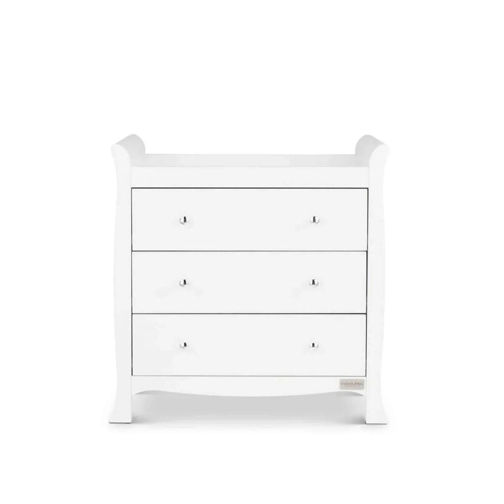 Ickle Bubba Snowdon 4 in 1 Mini 2 Piece Furniture Set White - Fibre Mattress - Fibre Mattress - 2 Piece Furniture Sets