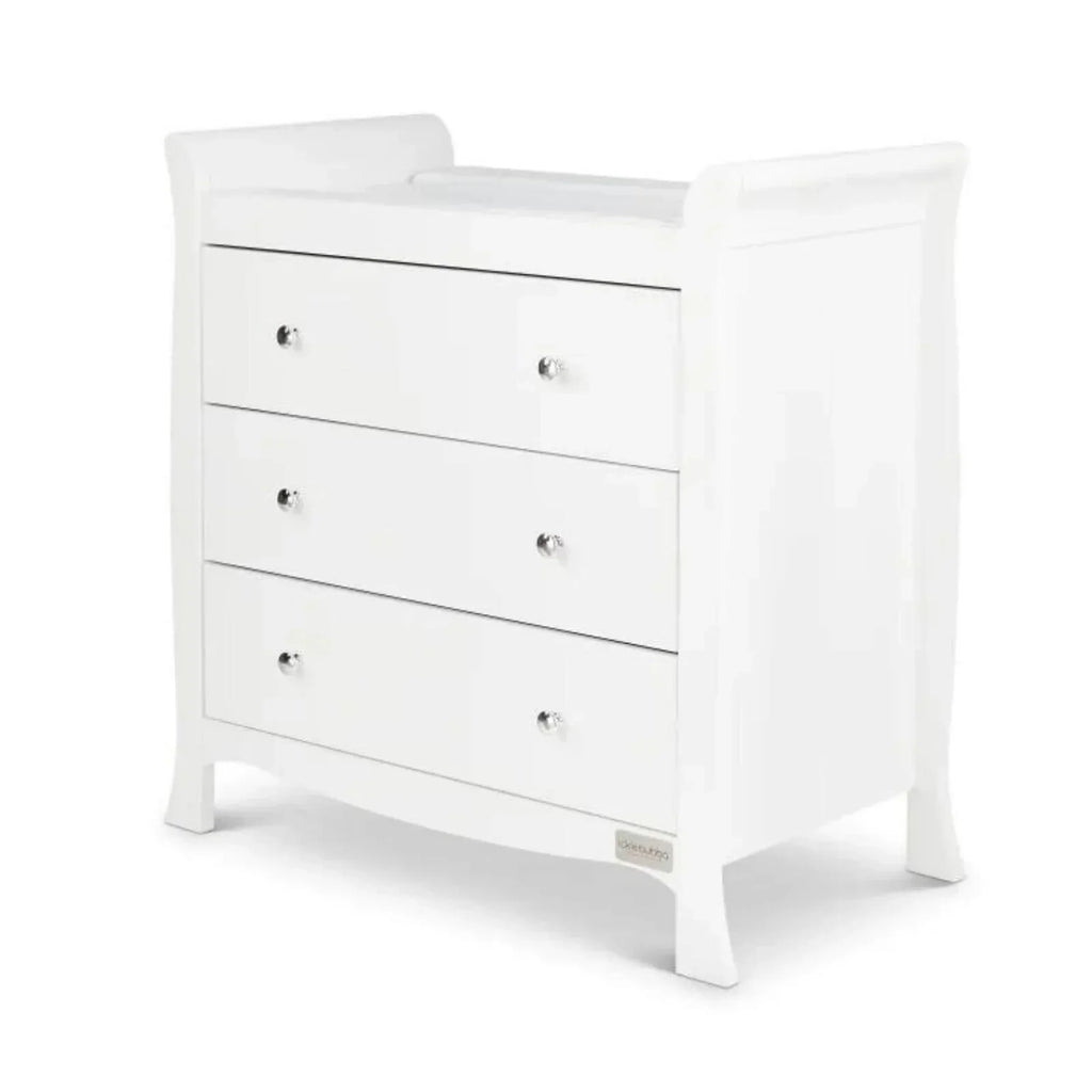 Ickle Bubba Snowdon Changing Unit - White - Chests of Drawers