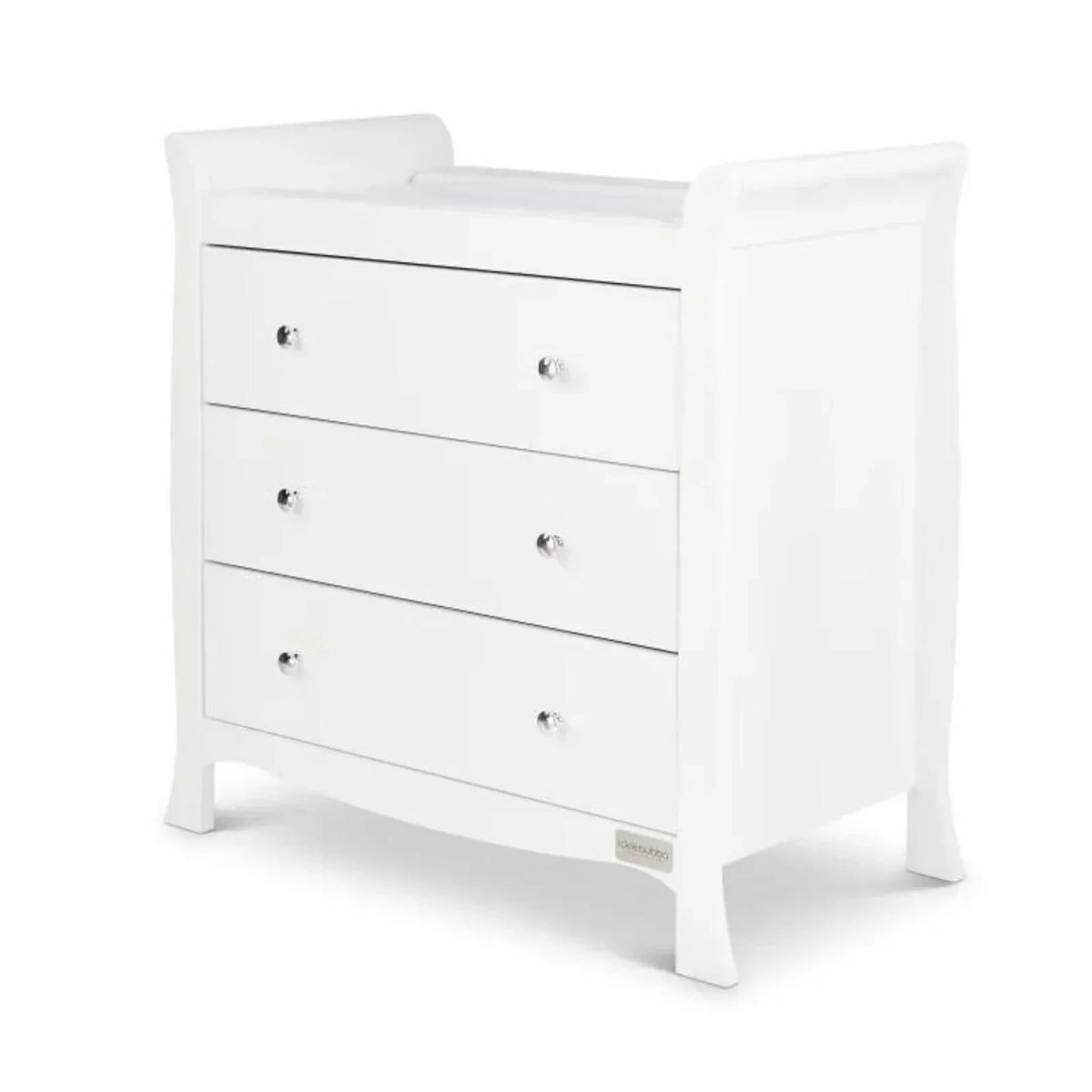 Ickle Bubba Snowdon Changing Unit - White - Chests of Drawers